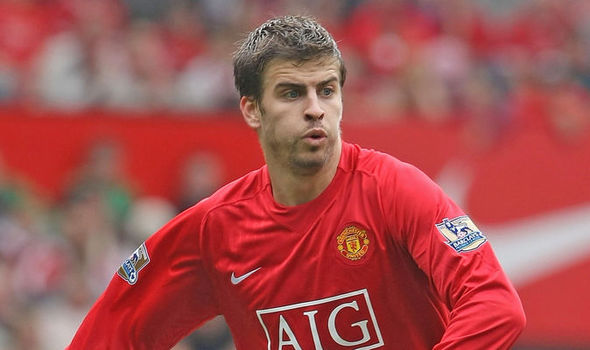 gerard pique man utd barcelona