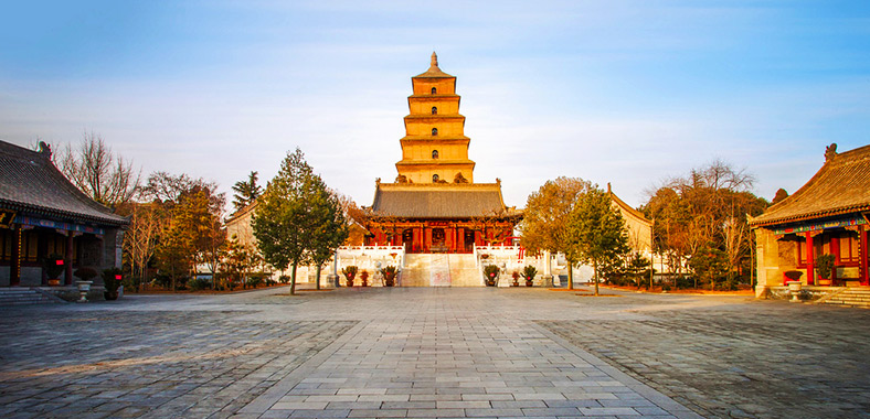 giant wild goose pagoda