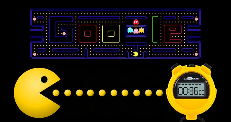 google pac man ulang tahun ke 30