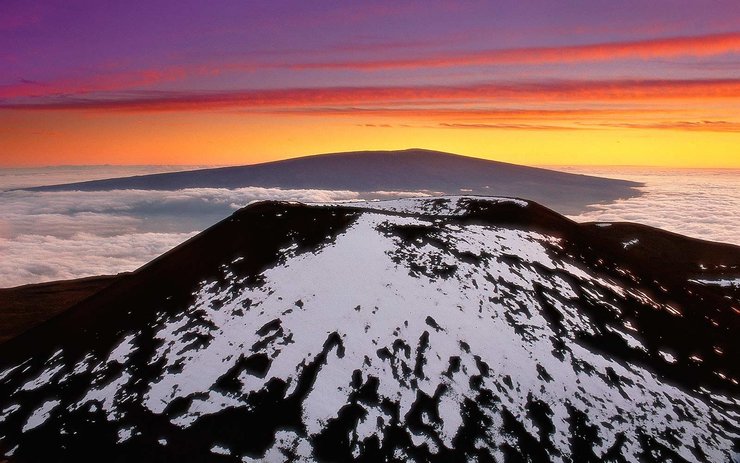 gunung berapi hawaii