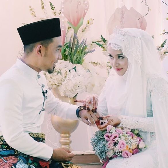 hafiz hamidun dan joy revfa selamat bernikah