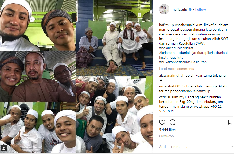 hafiz suip tampil dengan imej baru peminat doakan terus istiqamah 2