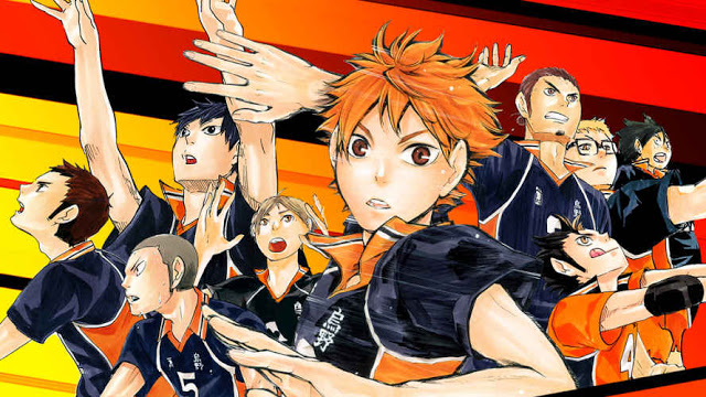 haikyuu bola tampar manga sukan