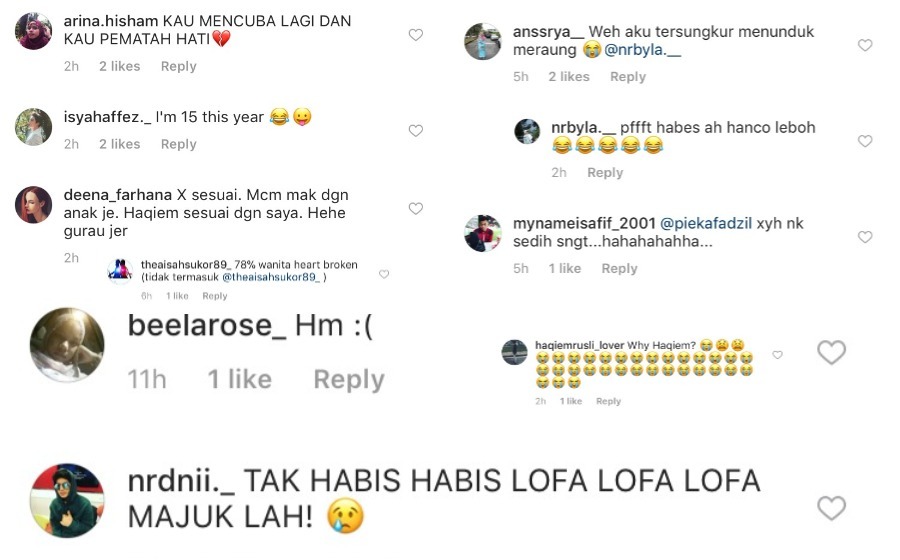 haqiem rusli diserang selepas kongsi swafoto dengan neelofa 2