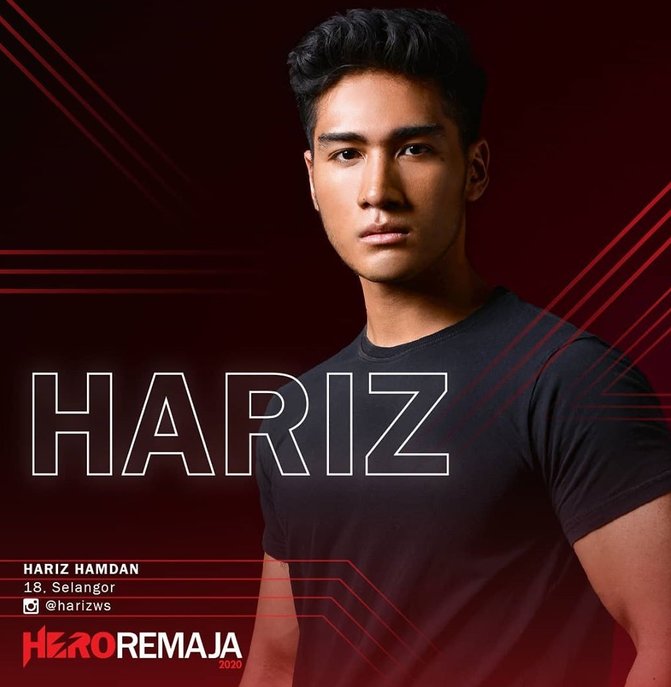 hariz hamdan hero remaja