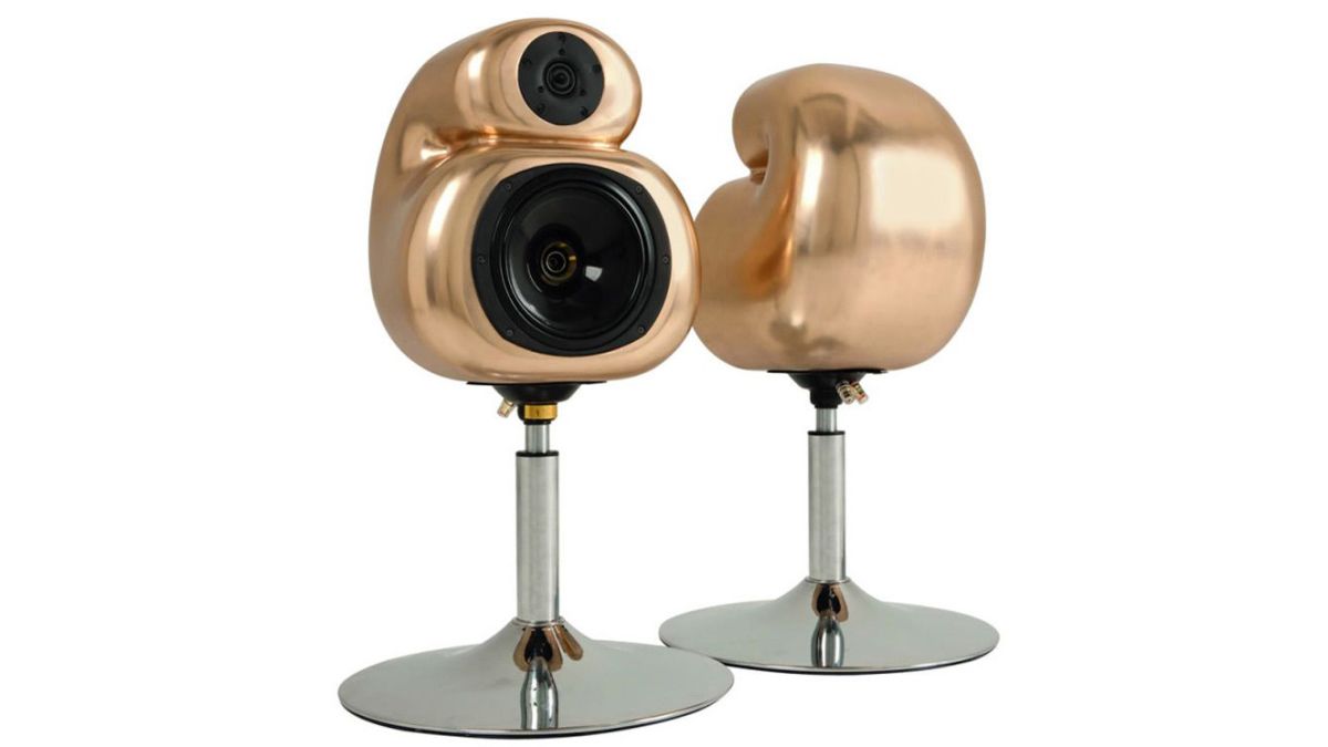 hart s audio speakers in gold