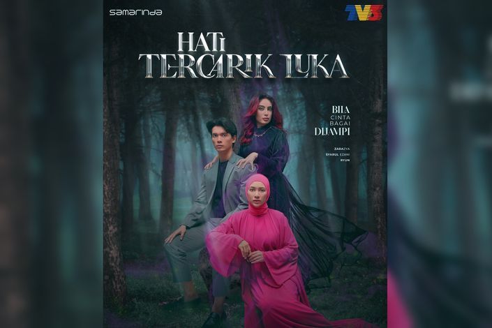 hati tercarik luka