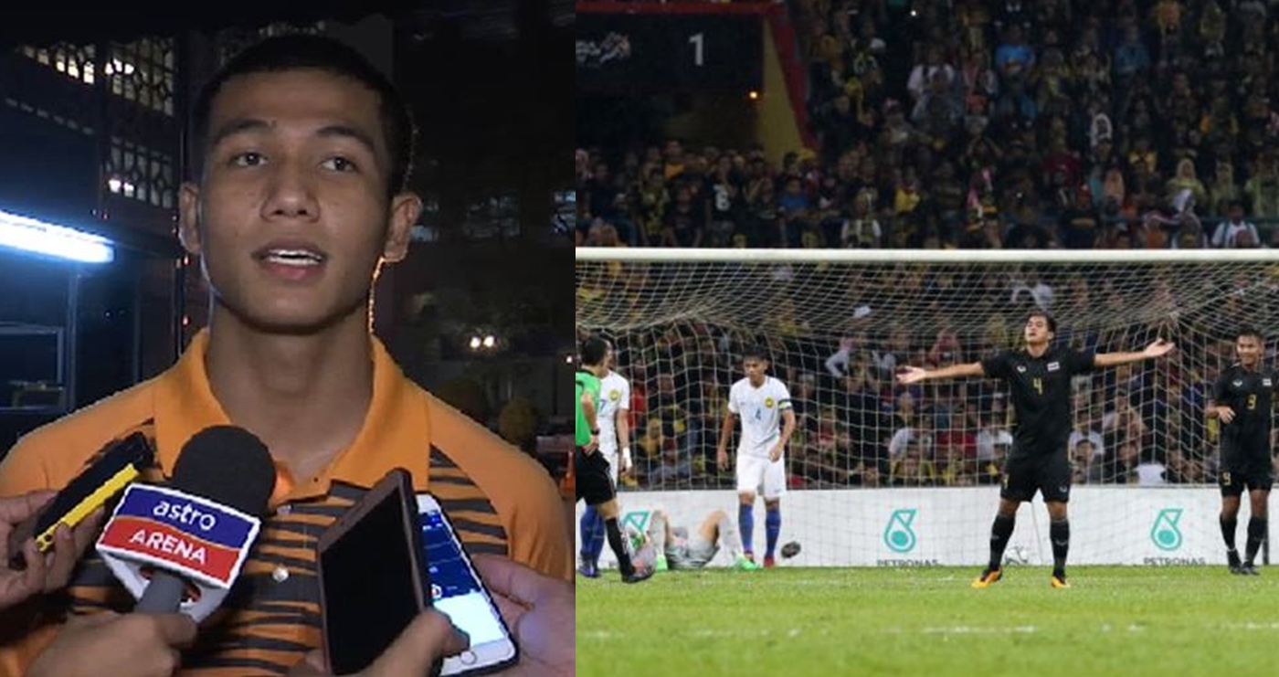 haziq nadzli dedah punca jaring gol sendiri