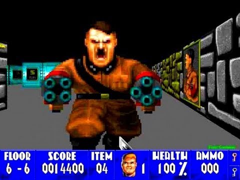 hitler dalam wolfenstein 3d