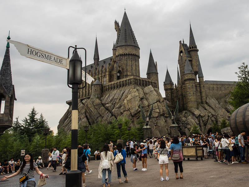 hogwarts di usj universal studios japan osaka