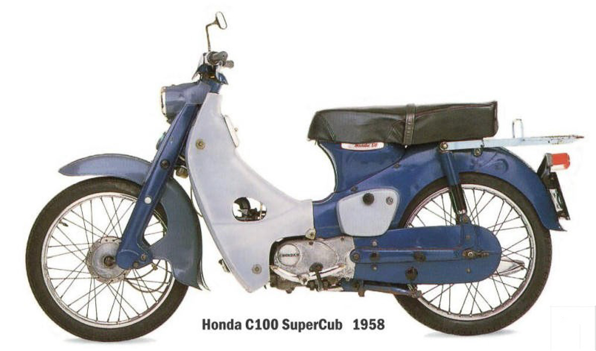 honda super cub 1958