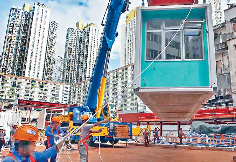 hong kong container homes