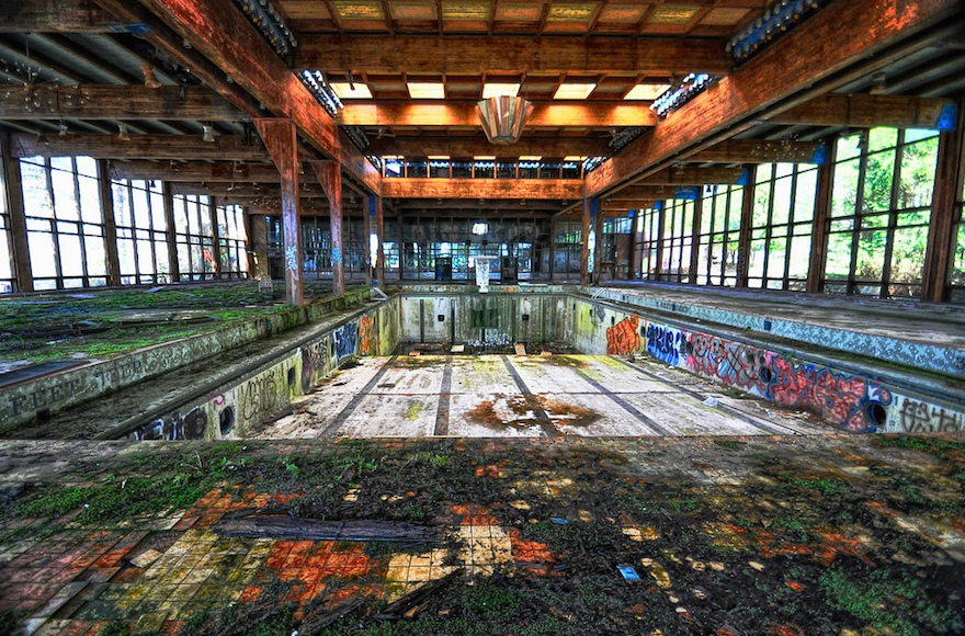 hotel lama grossinger 10 tempat terbengkalai menakjubkan yang dijumpai dalam google earth