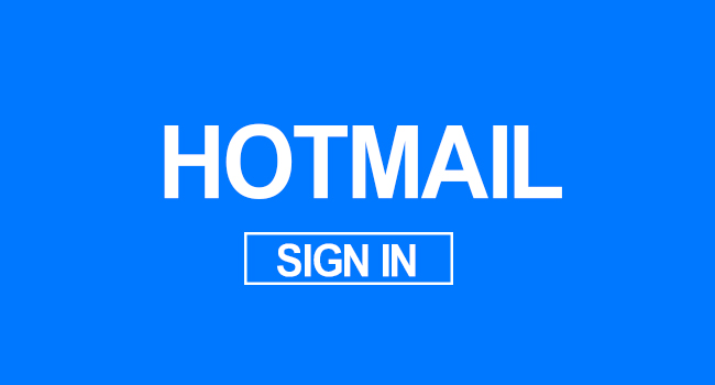 hotmail sign in