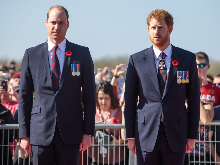 hubungan yang semakin tegang antara putera harry dan putera william