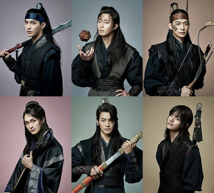 hwarang baju hitam