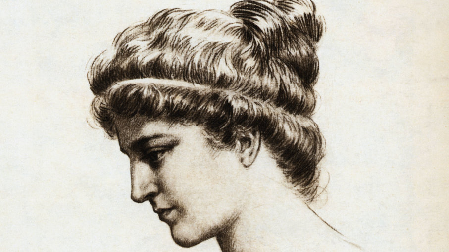 hypatia ilustrasi setem