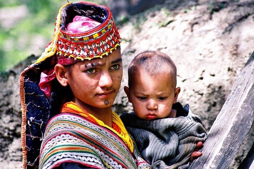 ibu kalash bersama anaknya