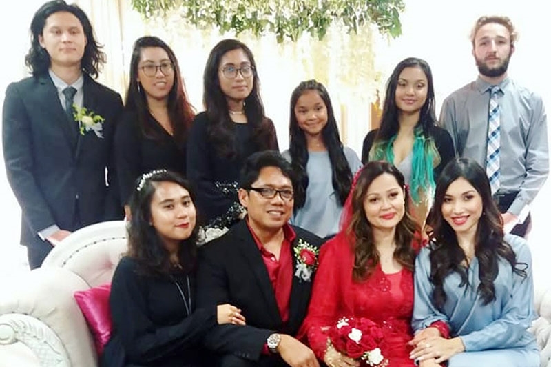 ibu zahirah macwilson bernikah 1