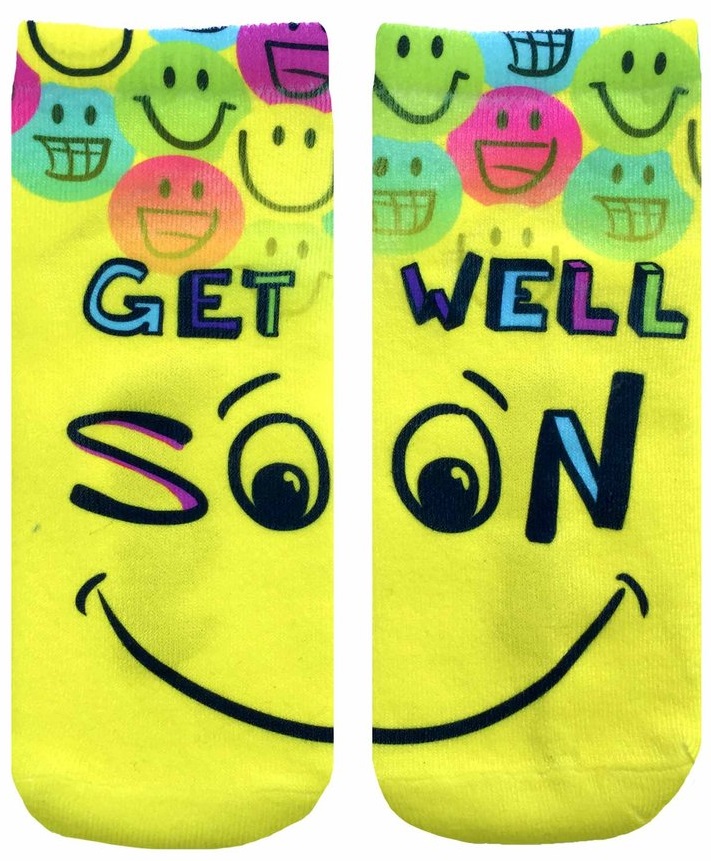 idea buah tangan untuk pesakit di hospital stokin get well soon 574