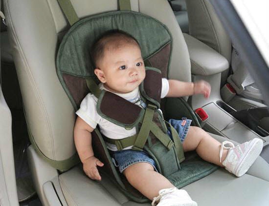 iluminasi kerusi bayi kanak carseat isofix kereta