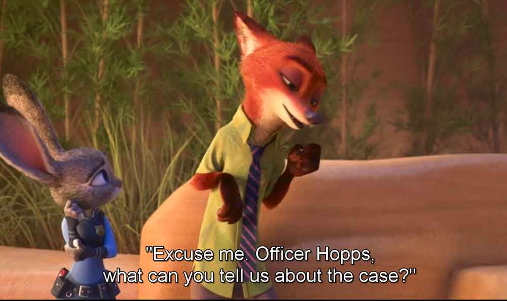 iluminasi zootopia jawab soalan teknik ahli politik5