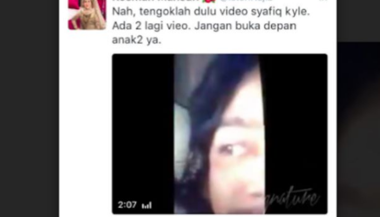 ini respon wakil pengurusan spekulasi video lucah syafiq kyle 1