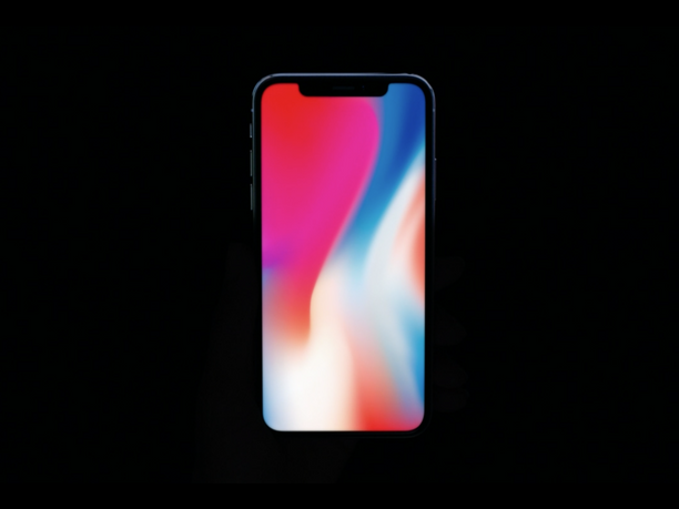 iphone 8 lebih bergaya tanpa takuk pada bahagian atas seperti iphone x