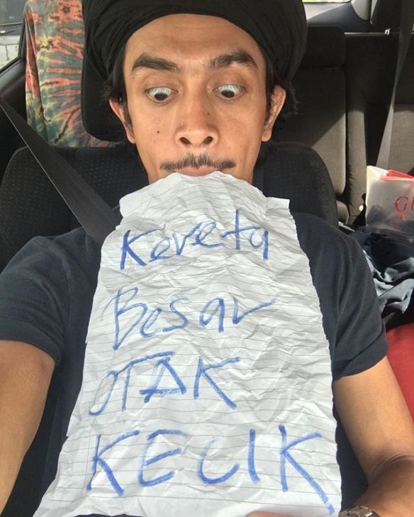 iqram dinzly digelar kereta besar otak kecik 4