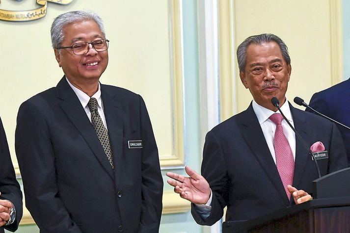 ismail sabri dan muhyiddin yassin