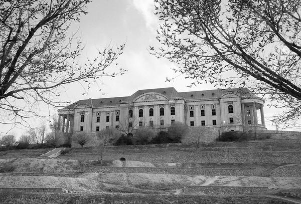 istana raja amanullah khan di kabul oktober 1949