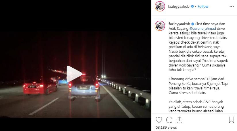 isteri fazley yaakob lepas hajat dalam semak 2