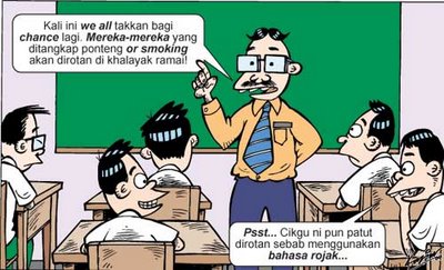 isu bahasa rojak