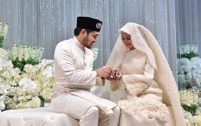 izara aishah dan adib khalid selamat bernikah 1