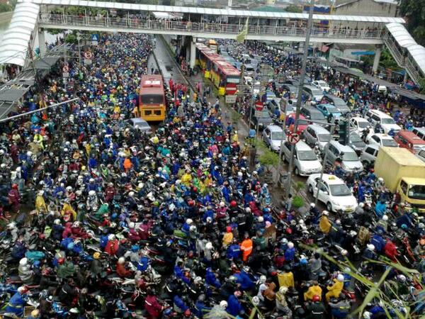 jakarta trafik sesak paling teruk dalam dunia