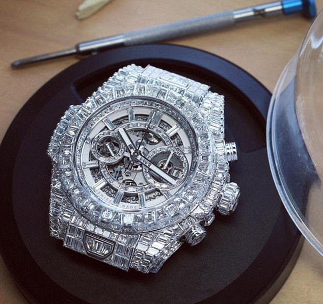 jam tangan hublot floyd mayweather