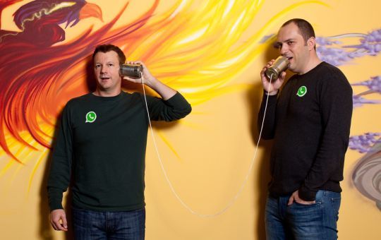 jan koum dan brian acton pengasas aplikasi whatsapp