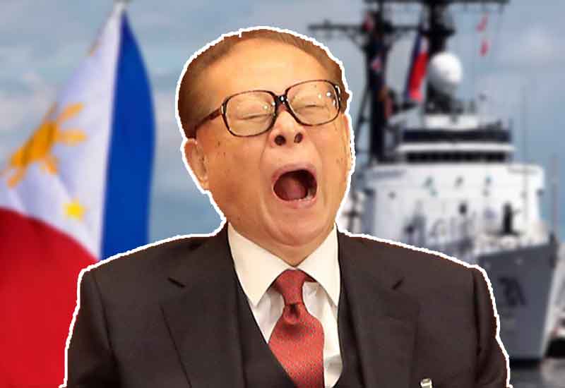 jiang zemin filipina mischief reef terumbu china