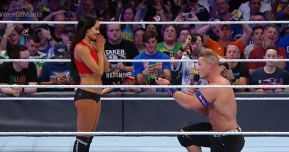 john cena lamar nikki bella wwe