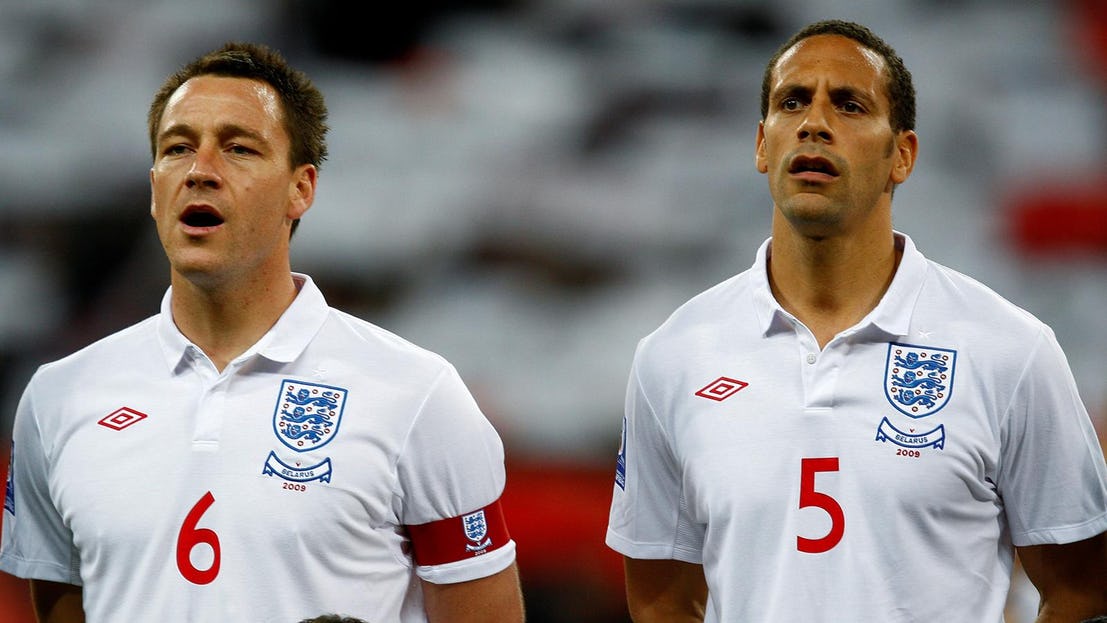 john terry dan rio ferdinand 10 rakan sepasukan bola sepak terkenal yang membenci sesama sendiri