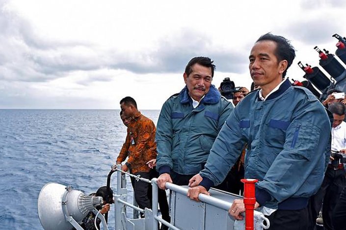 jokowi pertahan kepulauan natuna