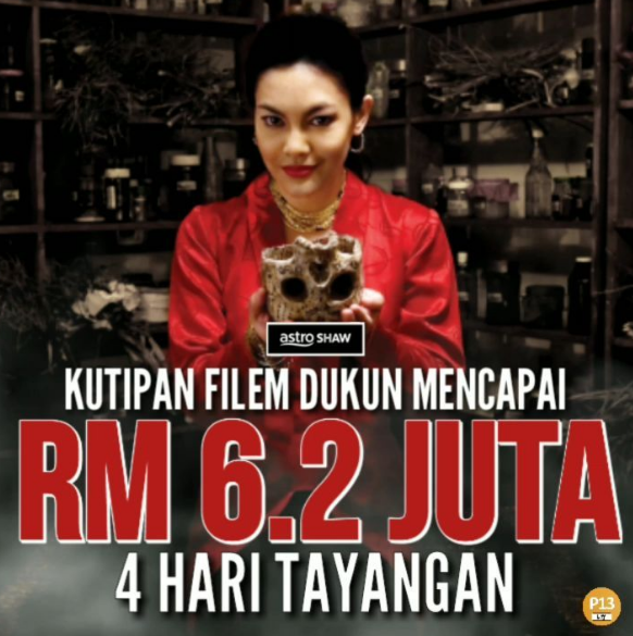 jumlah kutipan mengejutkan filem dukun selepas 4 hari tayangan 2