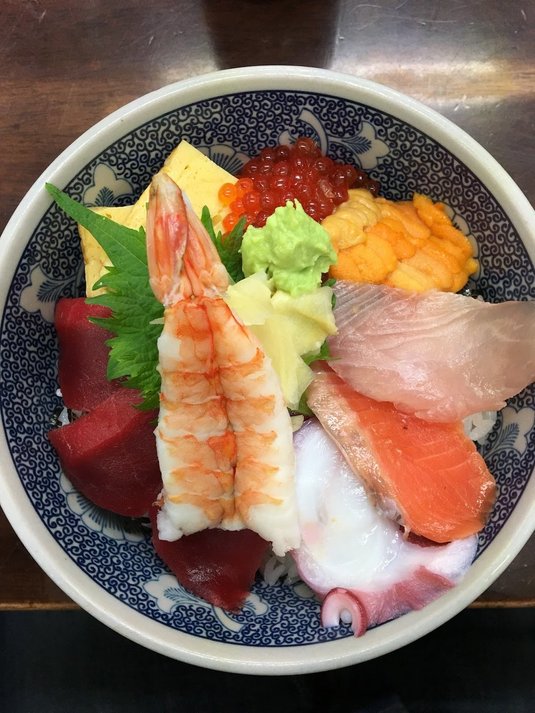 kaisendon nasi sushi pasar tsukiji jepun