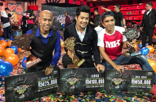 kamal adli juara super spontan superstar 2017