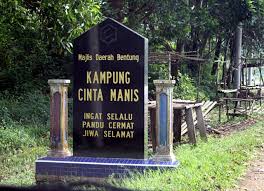 kampung cinta manis tempat unik