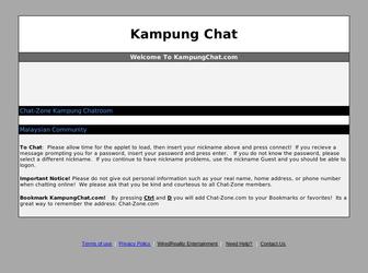 kampungchat laman sosial malaysia yang popular satu ketika dahulu 2