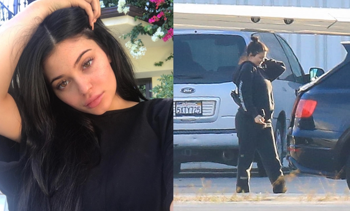 kantoi paparazi berjaya rakam foto kylie jenner yang sudah gemuk 1