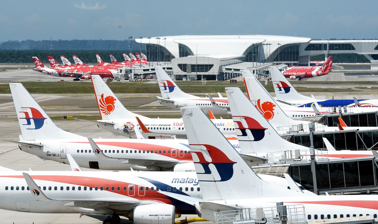 kapal terbang mas air asia malindo malaysia