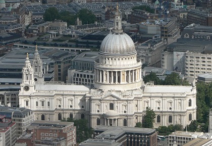 katedral st paul mercu tanda hampir musnah satu ketika dahulu 541