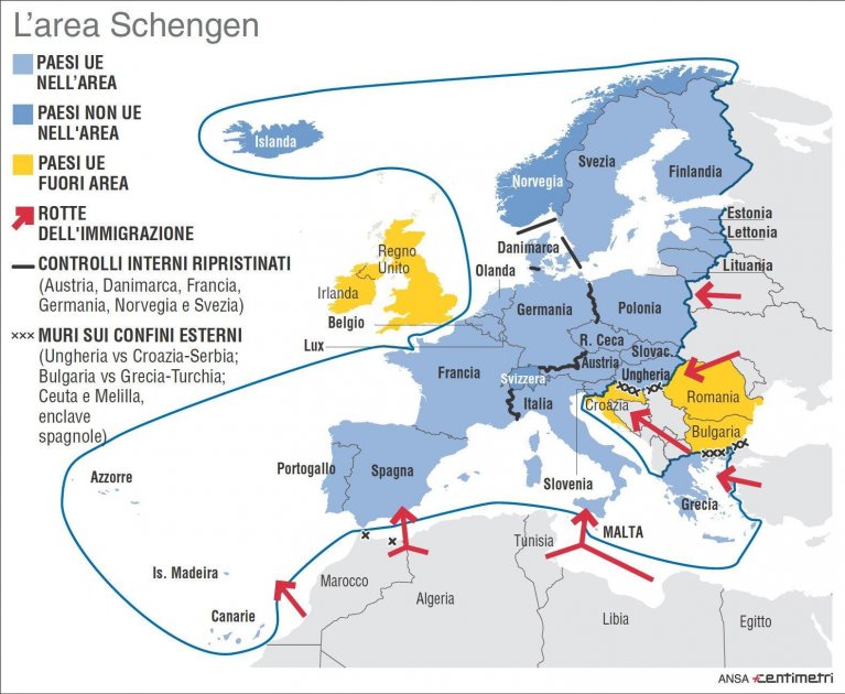 kawasan schengen